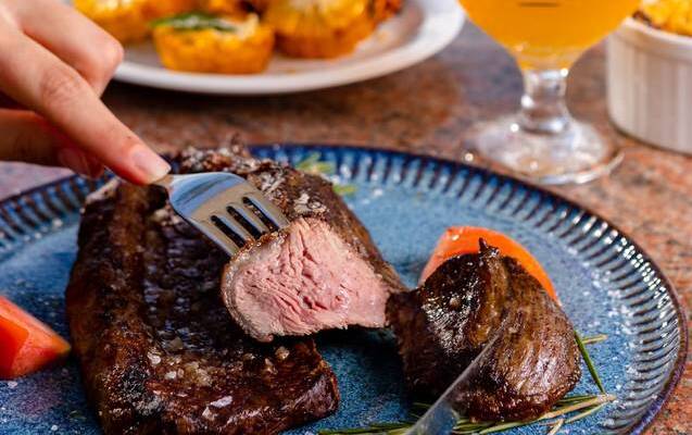 Picanha ao ponto e suculenta no Emp&oacute;rio Serra a Vista