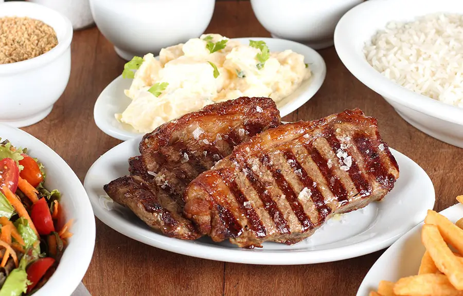 Bife de Chorizo Emp&oacute;rio Serra &Agrave; Vista